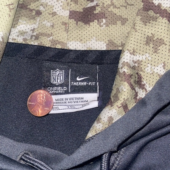 Dallas Cowboy Nike Black Hoodie - Picture 8 of 8